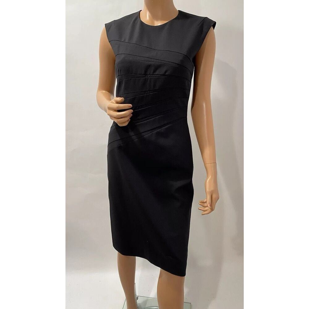 boss hugo boss Black Dress Size 4 Formal Pencil Style